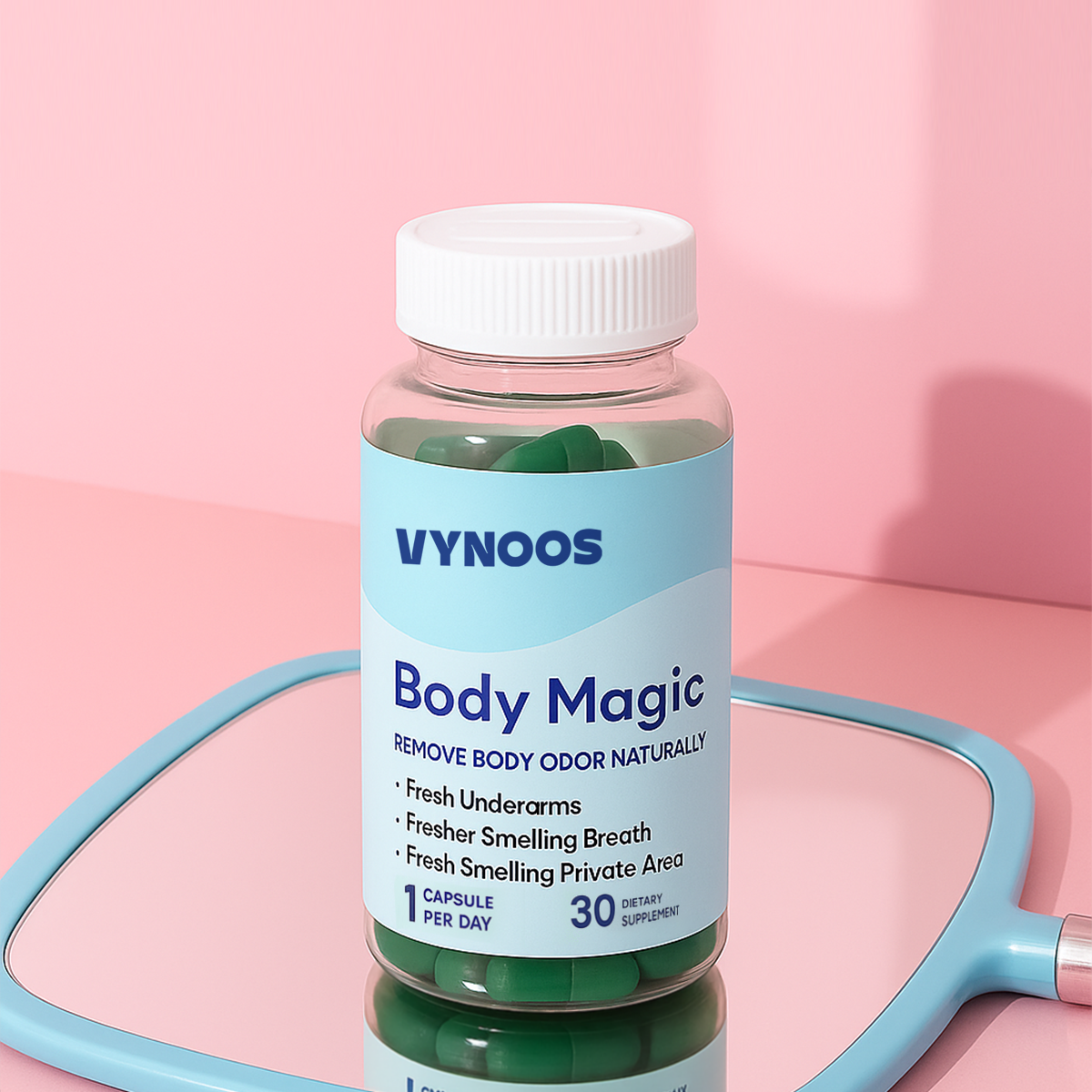 Vynoos® Body Magic Chlorophyll Pill - For Body Odor, Detox & Skin