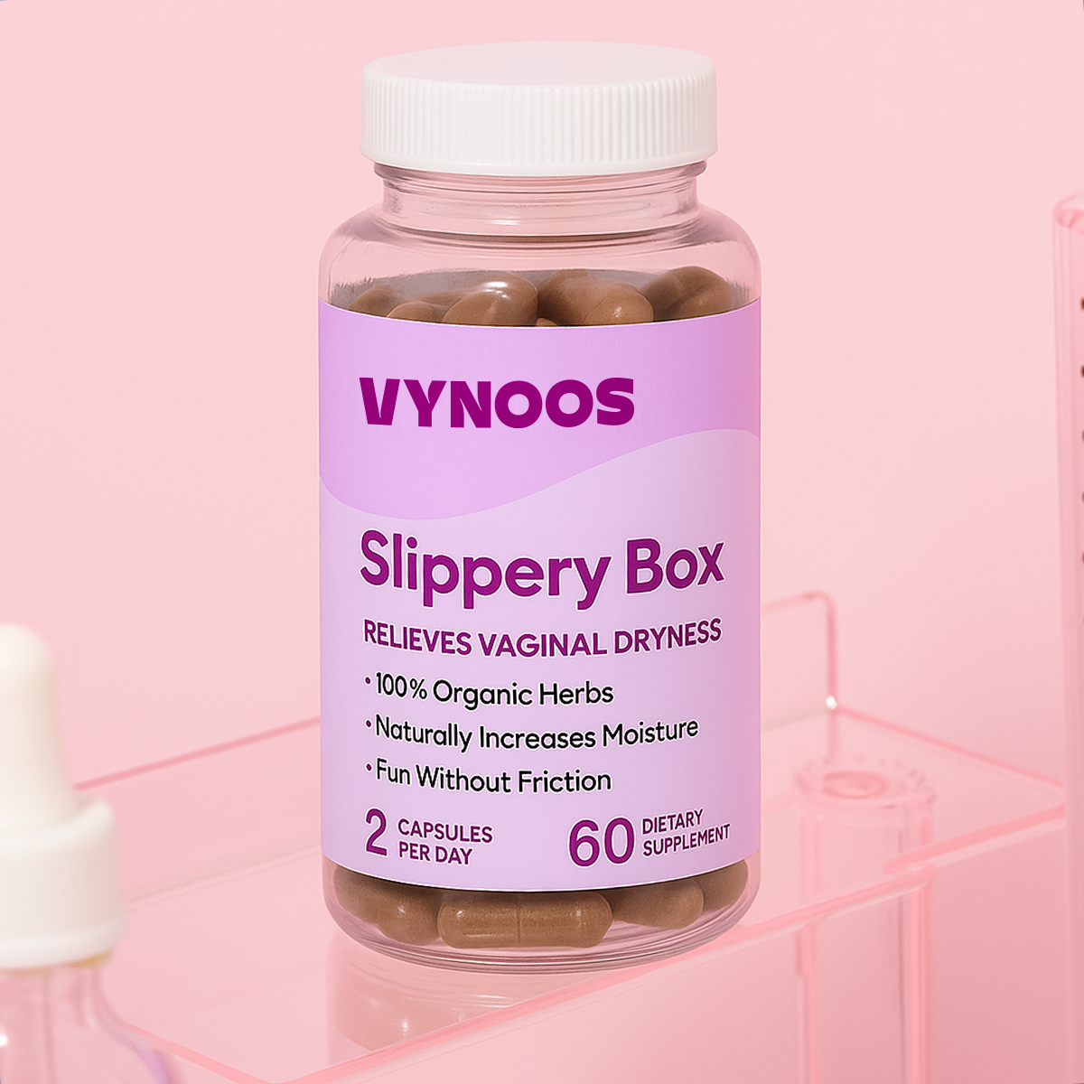 Vynoos® Slippery Box - Extra Moisture Support Capsules