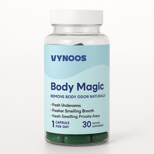 Vynoos® Body Magic Chlorophyll Pill - For Body Odor, Detox & Skin